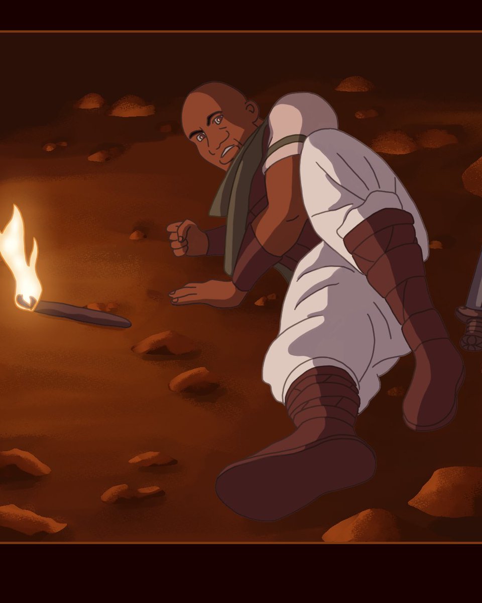 RKIgnazioArt's tweet image. It’s been a long time coming—my two main guys are finally facing off. But, uh…there’s something else going on here…Check out my ancient adventure comic Enoch: The First City on @globalcomix to find out what: linktr.ee/rkignazio #freecomics #twistending #secretidentity