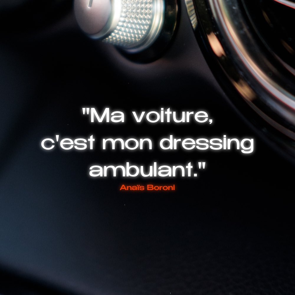 BAGNOLARDS • Épisode 84 avec Anaïs Boroni. Toujours disponible sur les plateformes de streaming, via linktr.ee/bagnolards.