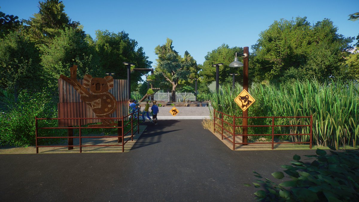 Paleo_Pizza's tweet photo. Planet Zoo, My first koala bear enclosure that is inspired from the small enclosures in Zoo Tycoon Xbox.
https://t.co/IFapqH1hKb
🦒 - @PlanetZooGame
#planetzoo #planetzoogame
#planetzooideas #planetzoobuilds #zootycoon https://t.co/ghddJ0o0iw