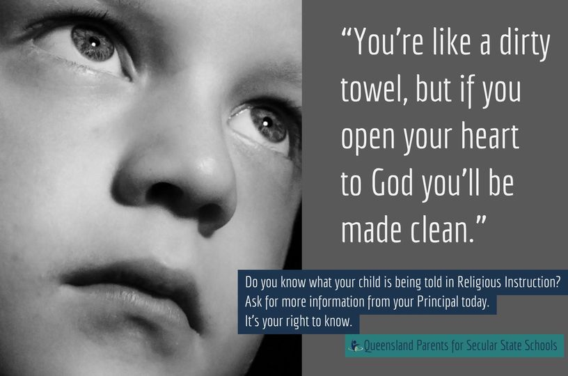 psss_qld's tweet photo. So easy to believe given Christian #ReligiousInstruction materials used to tell kids the kind of charming things in the images 👇🫣#qldpol
They only changed because we publicised these and more. https://t.co/lXqUbCx14d