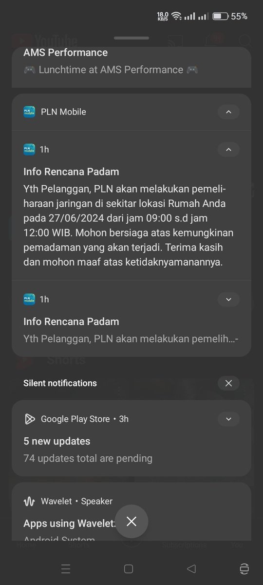 fdhln12's tweet photo. Woy anjing @pln_123 jam 13.32 masih belom nyala juga !!! https://t.co/viftTB6Q0L