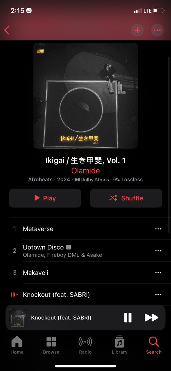 TimmieChris1's tweet image. Baddo whine us shey he wan retire from music industry 

But we no panic 💯🔥 Oluwa mie this album enter 🔥💯❤️