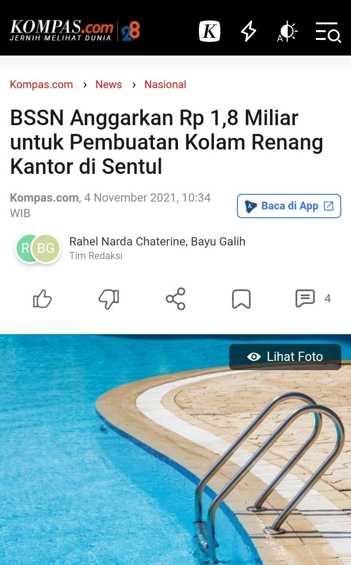PartaiSocmed's tweet photo. Sebuah mentalitas! 
Anggaran untuk kolam renang di kantor ada tapi pusat data nasional pakai firewall gratisan https://t.co/cai321Qa0Y