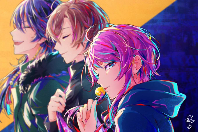 #これでフォロワーさん増えました 版権イラスト描くのが案外得意(と思い込んでる)なのでそれを認めてもらえたような気がしてすごく嬉しかったのを覚えてます皆さまありがとう… 