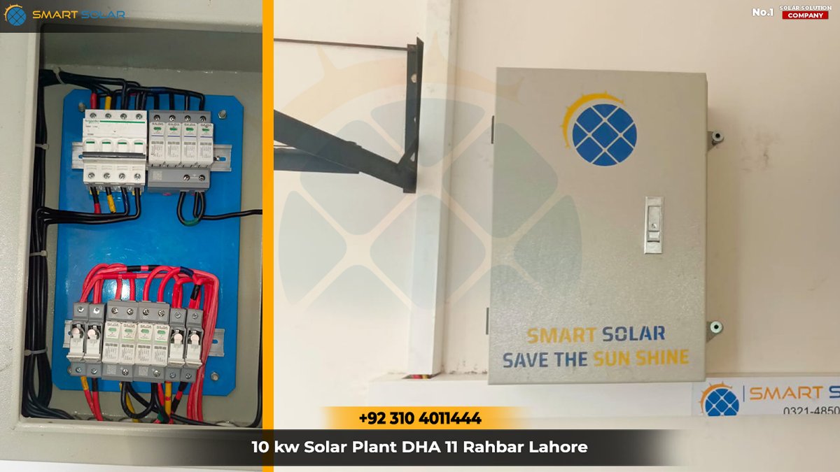 SmartSolarPak's tweet photo. 10KW Solar System DHA 11 Rahbar Lahore Complete Installation
#SmartSolar #Solar #SolarPanels
For more details please contact 0311-4011444 https://t.co/9WuKzzWjQQ