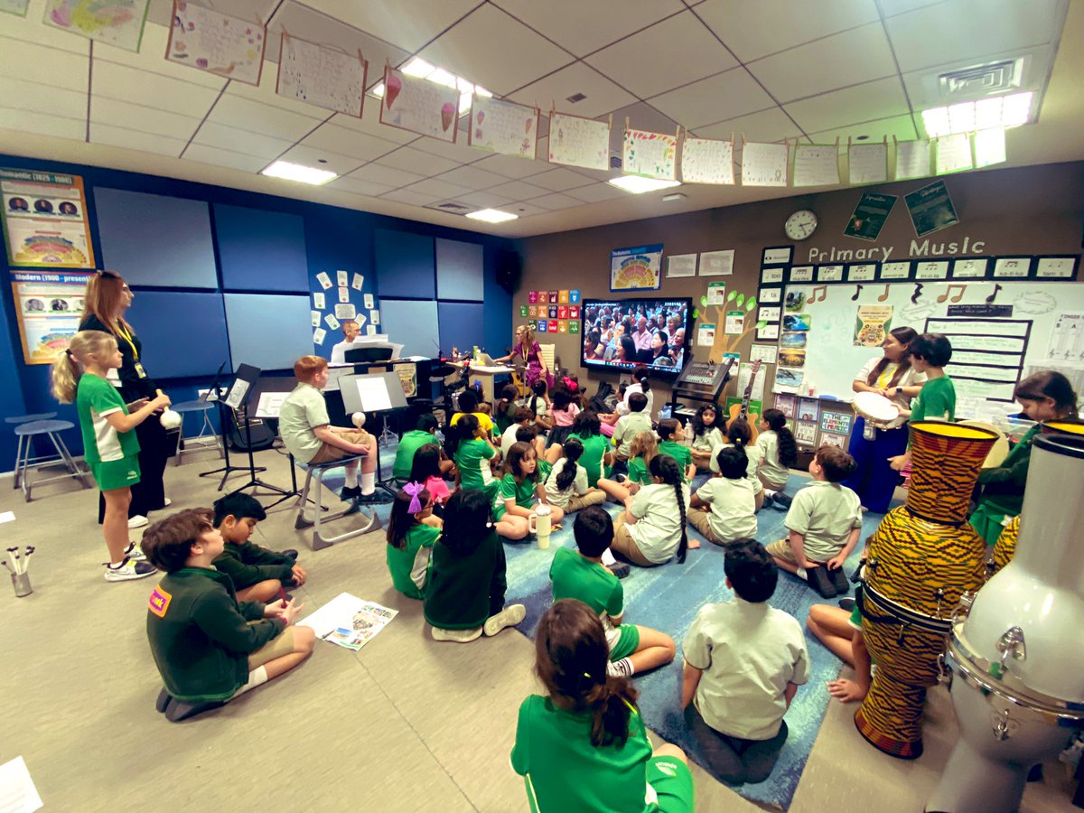 Today we continue with our <a href="/ArborDubai/">The Arbor School</a>💚 Primary #ArtsFestival🎭- a journey through the decades⏳! Our KS1/2 learners are fully immersed in all things the #Arts🎨 - from #Music🎶 to #Art🖌️, from #Dance🕺🏼to #Drama🎤! Our #creativity🧑🏻‍🎨 is shining🪩 in every corner today♥️! 🙏🏼🌿🏆
