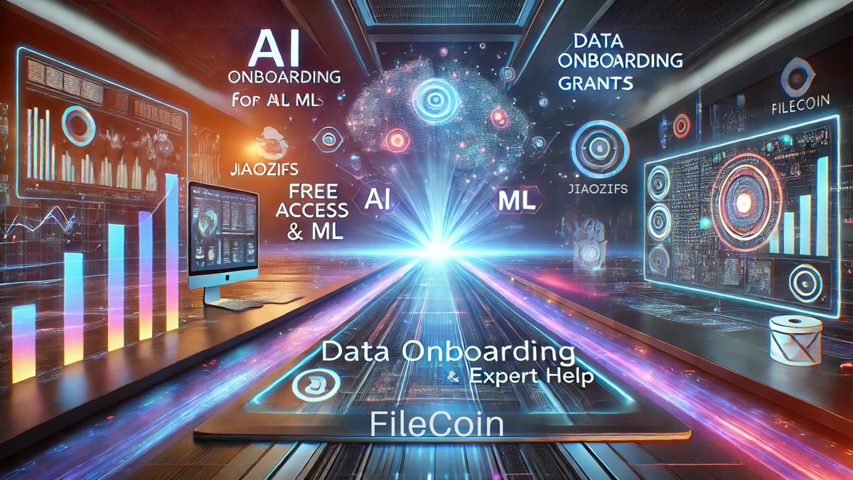 GitDataAI's tweet photo. 🌐Exciting times ahead! @Filecoin Data Onboarding Grants Program is here. https://t.co/gGMVTS67k6 supports you with JiaoZiFS for seamless data versioning and management. Perfect for AI, ML, and more. Get free access and expert help to onboard your data! #Filecoin #DataGrants #AI https://t.co/WDTtoXXeBL