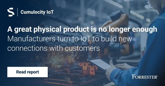 Read the <a href="/Forrester/">Forrester</a> report to understand how different connected machine use cases change product manufacturers, their customers and their broader partner ecosystems: bit.ly/3JXIOYz dy.si/DuraA