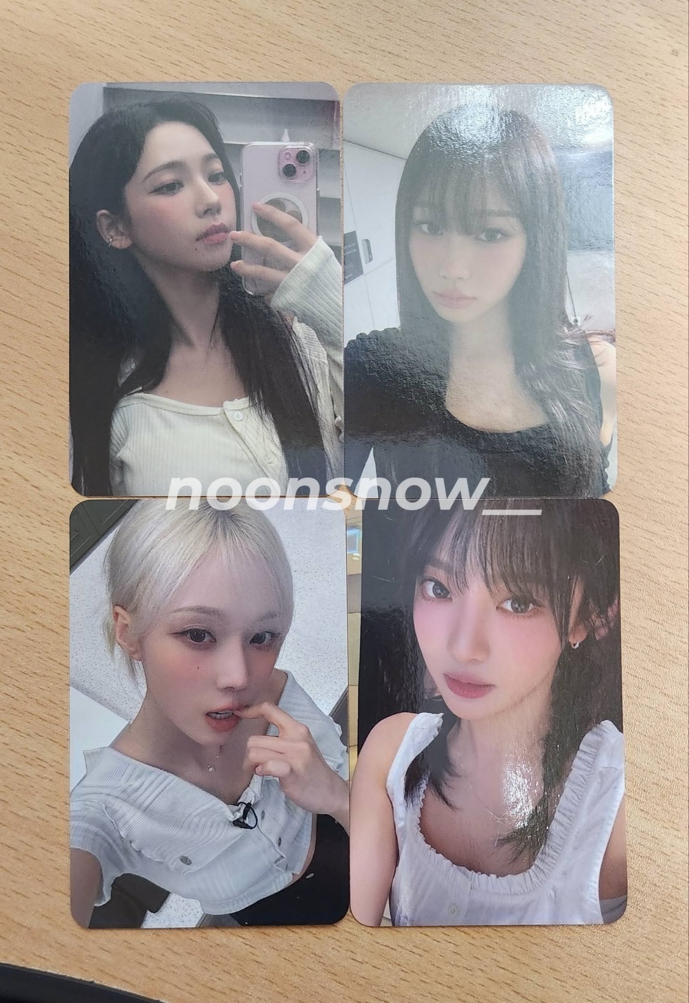 AESPA makestar 購入特典トレカ　カリナx3 aespa makestar カリナ AESPA makestar 購入特典トレカ カリナx3 aespa