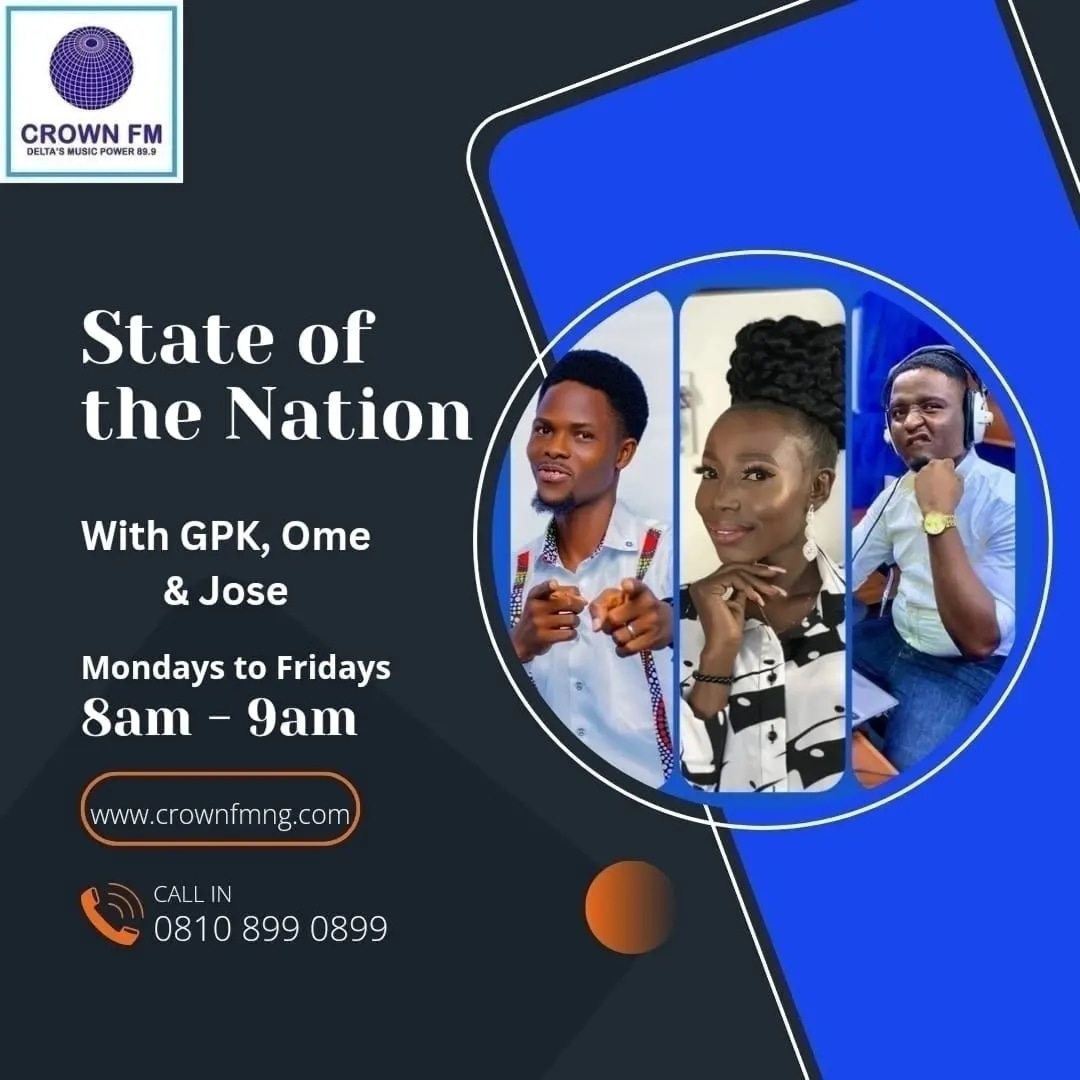 CROWN 89.9FM WARRI tweet media