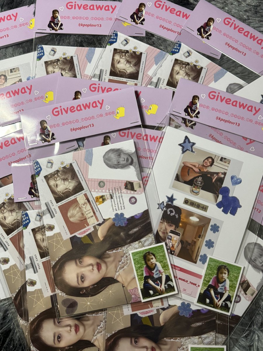 kpoplovr13's tweet photo. º·˚♡ giveaway ₊˚ 💜ꔛ
~~~Postcard + ID Photo : ꔛ 30 set~~~
🗓️ 30 June 2024 / time &amp; สถานที่ : tba 
มารับน้องกันเยอะๆนะคะเราทำครั้งแรกเลยยย       
                       💜pls  RT   💜
#HEREH_WORLD_TOUR_IN_BKK #HER_WOLD_TOUR_IN_BKK #IU #아이유 https://t.co/9ssb7CMJek