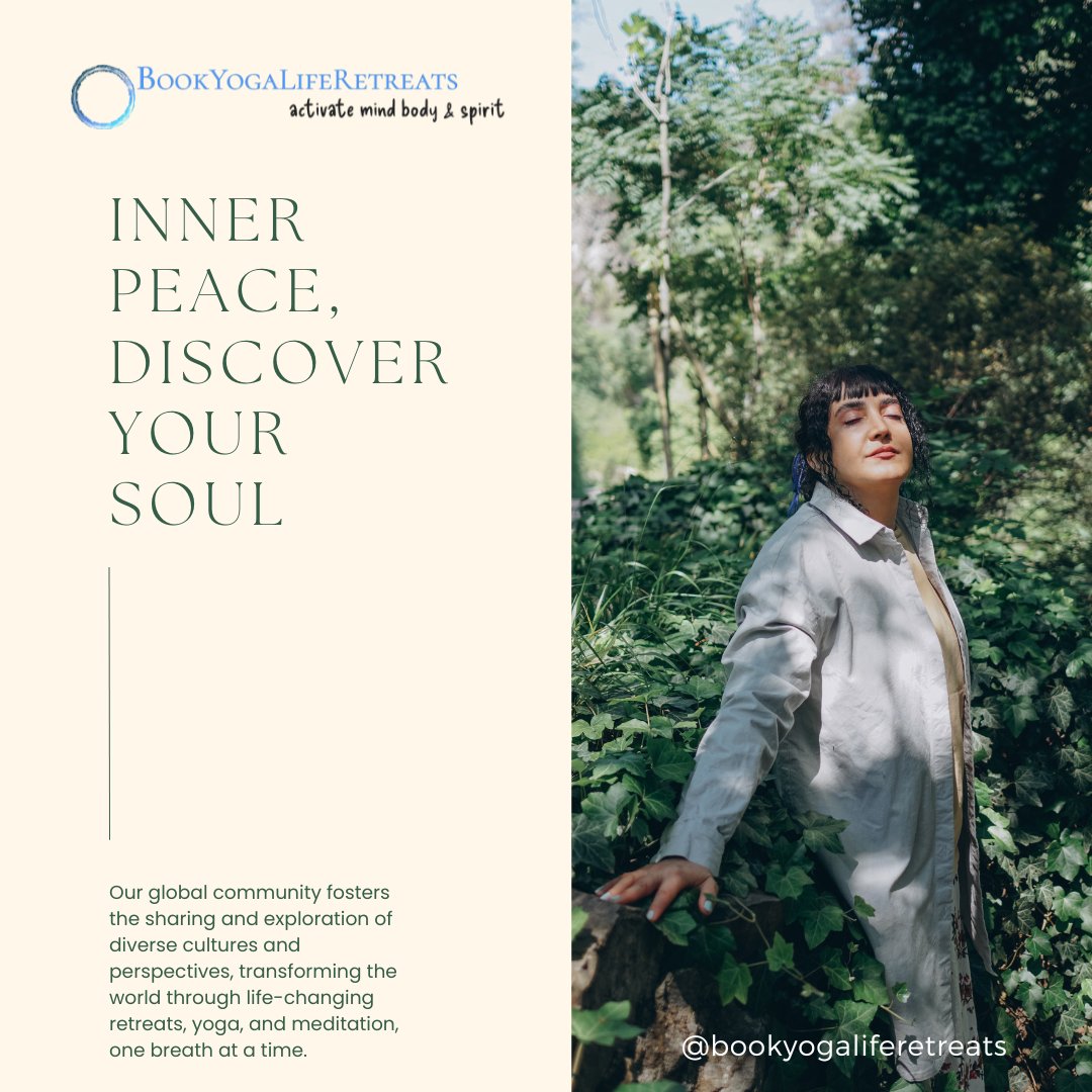 bookyogalife's tweet photo. Ready for a life-changing experience? Book now!
#InnerPeace #SoulDiscovery #YogaRetreat #Meditation #GlobalCommunity #TransformYourLife #BookNow #yogaflow #healthyhabits #selfcare #yogawithfriends #yogawithme #yogapractice #yogalovers #yogainspiration #yogabasics https://t.co/AvnUm8LCHv