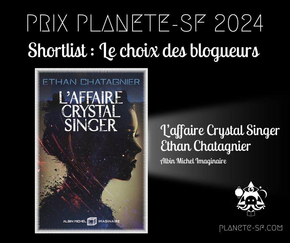 Prix Planète SF 2024 : les blogueurs ont désigné le premier titre de la shortlist !
Le jury va maintenant voter pour compléter la liste des finalistes 📚 On vous tient au courant !