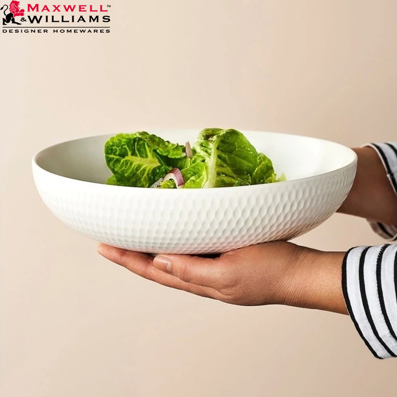HOMEetcSA's tweet photo. Need a stylish serving bowl for your next dinner party? ️ Maxwell &amp; Williams has got you covered! 20% off now on online and in-store orders over R550. Elegant, porcelain embossed - perfect complement to any setting. 
Go to: https://t.co/RlFnT0VtCW
#servingbowl #maxwellwilliams https://t.co/9HIZ49DdKq