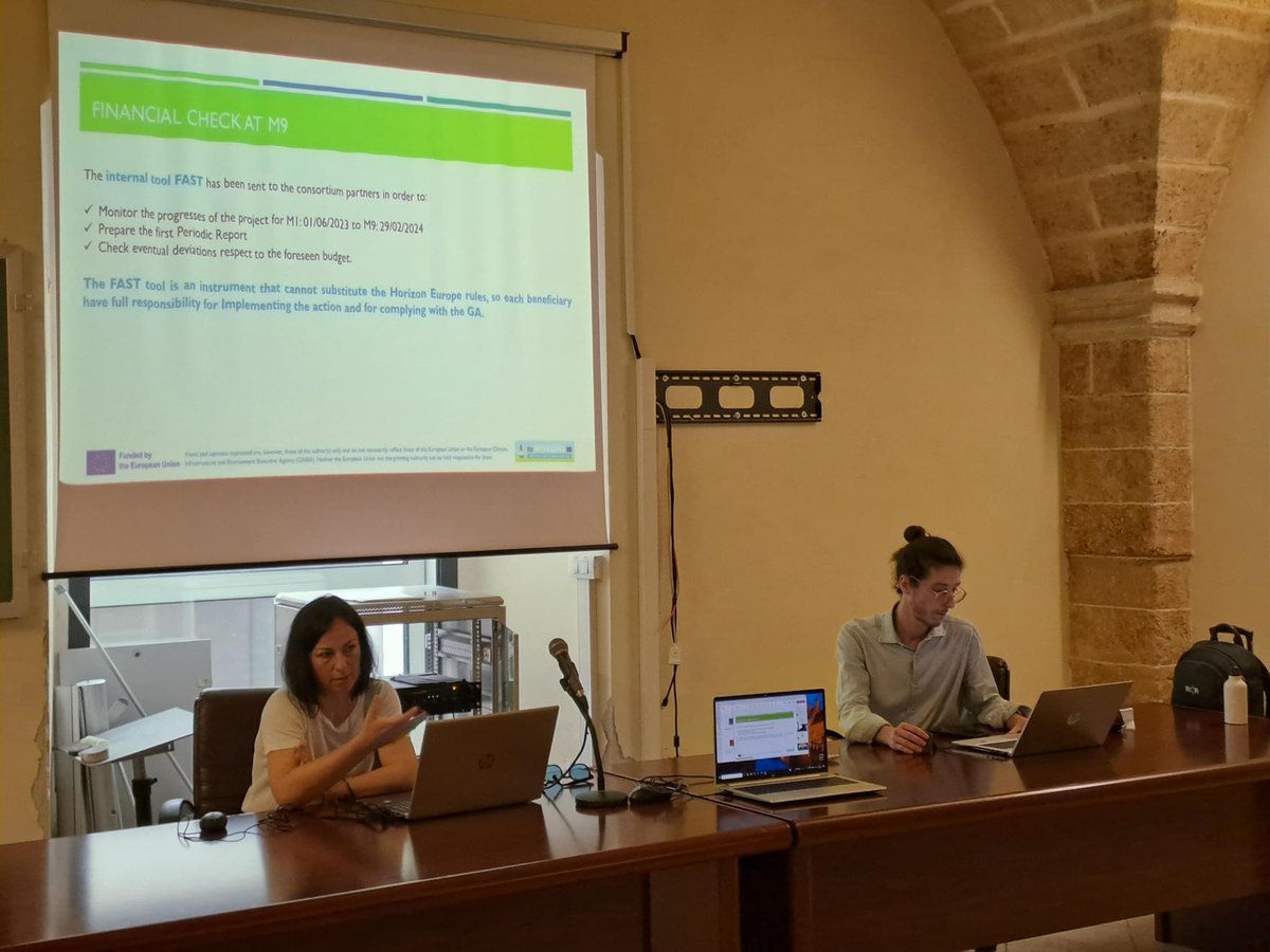 Day 2 of our General Assembly was very productive. We reviewed our financial status at Month 9, discussed project milestones and next steps, identified potential risks and mitigation strategies, and made progress in patenting our RHE-MEDiation technology! #MissionOcean #EUmission