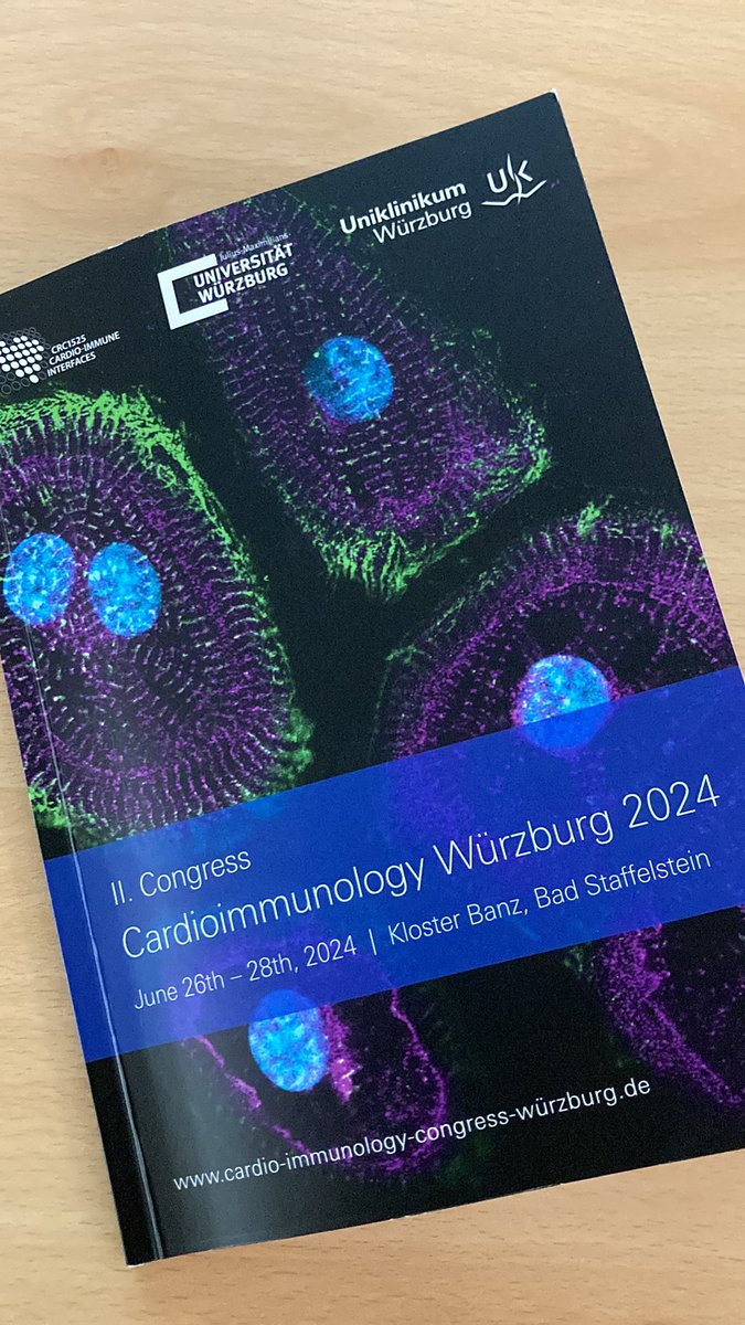 With my crowd at the II. Cardioimmunology conference in Würzburg #cardioImmunology