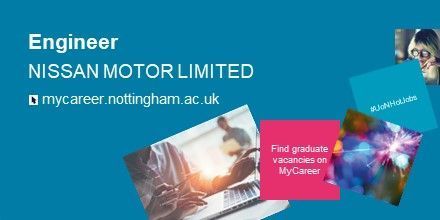 🚗 Join Nissan's diverse team! They are looking for an Outstanding Engineer to work in Total Customer Satisfaction. If you're ready to challenge them and live the New Nissan Way, apply now! #UoNHotJobs buff.ly/4c6d5km