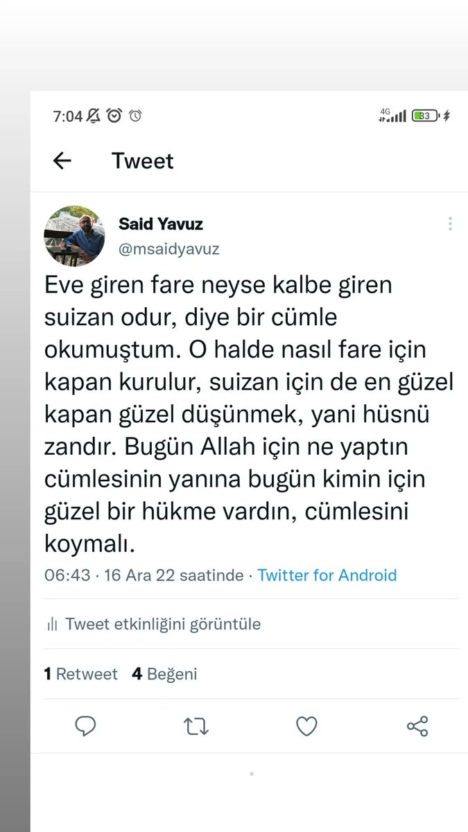 Askıya alınan hesaptan hatıra....