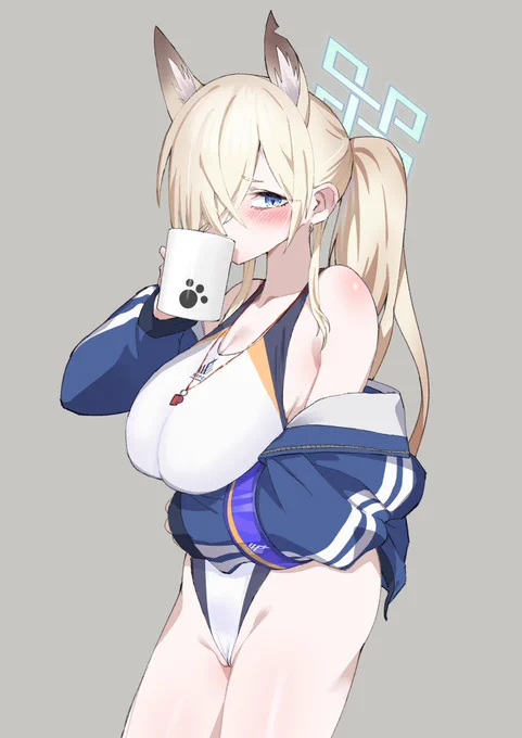 何ジロジロ見てんだよ、先生…#ブルアカ 
