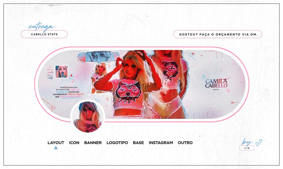 cabellostats's tweet photo. New album coming out, new layout!

Thanks to the incredible @liardesign who made this beautiful design for us. 💘 https://t.co/No4AlTb1qU