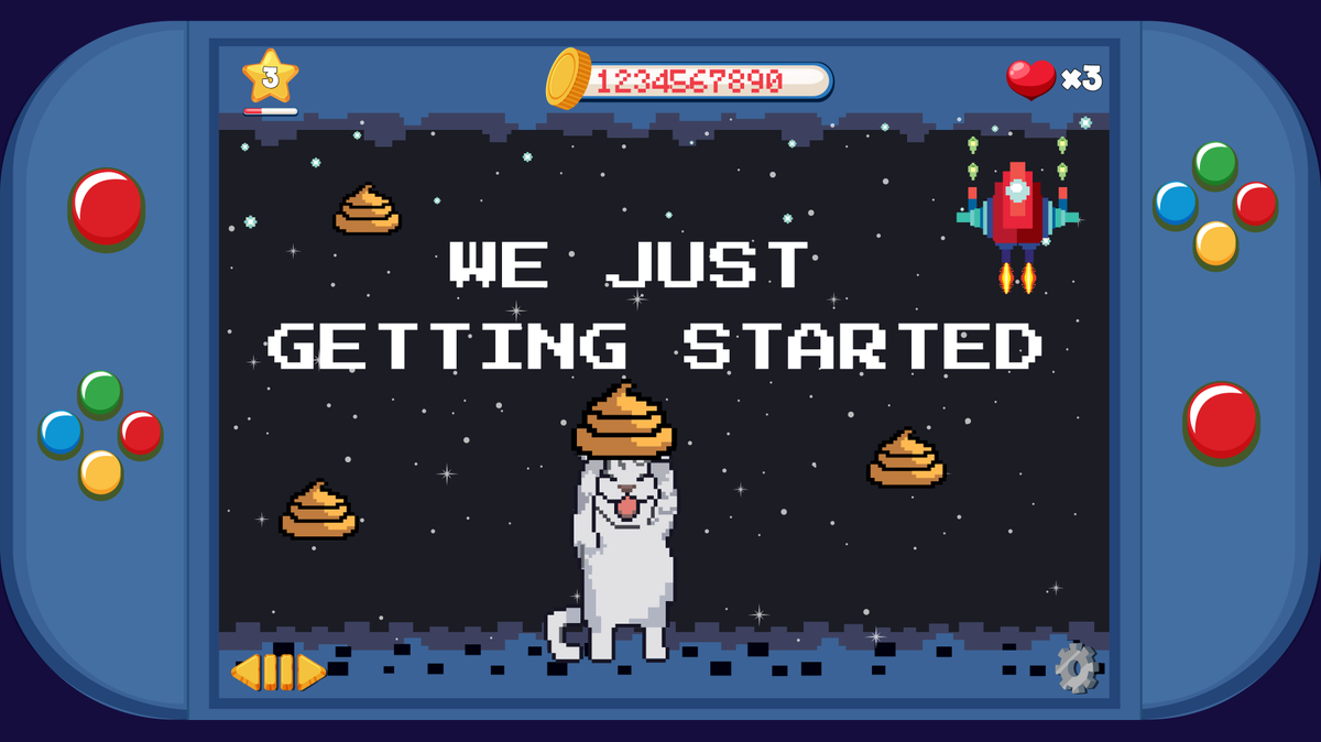 🚀 Ready for an out-of-this-world adventure? 🚀

Join the fun with 'DropShit'! 
🐱💩 Help our kitty navigate the space poop storm and see how high you can score.

We’re just getting started!

Challenge your friends and show off your skills! ⭐

#DropShit #MobileGame
