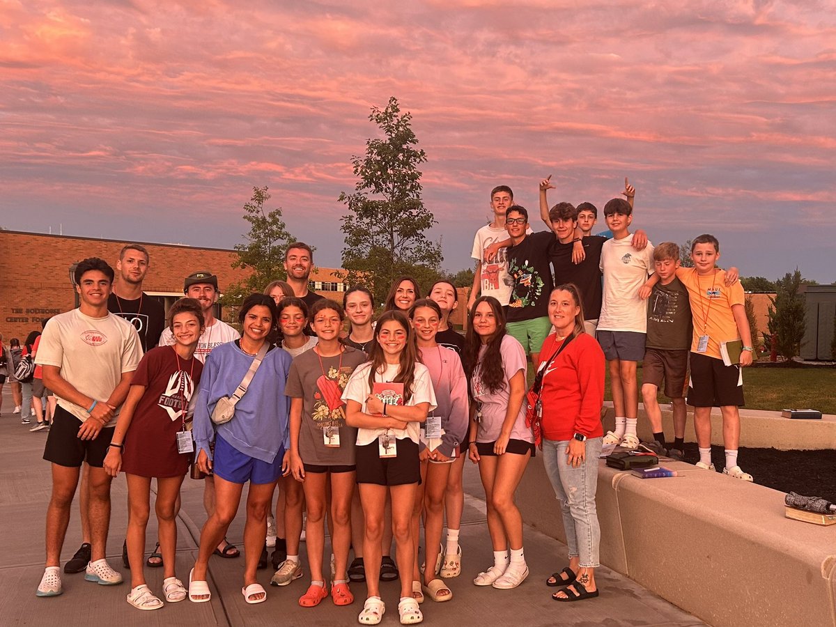 DaveAbberger's tweet photo. So proud of these students and grateful for our student leaders who took them to summer camp this year! #GenerateCamp #HopeChurchZeeland #ConnectGrowServeShare https://t.co/H0G0Rpwl0z