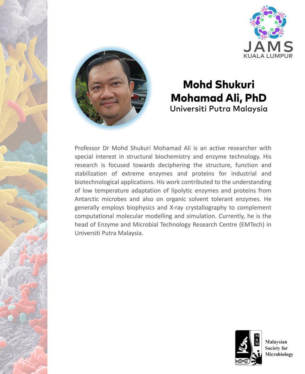 ready for our next JAMS session?? introducing our big lineup for our next seminar! Good science🦠, good food ☕️ - come join us and register here! forms.gle/peh8d6s5wx6LnJ…