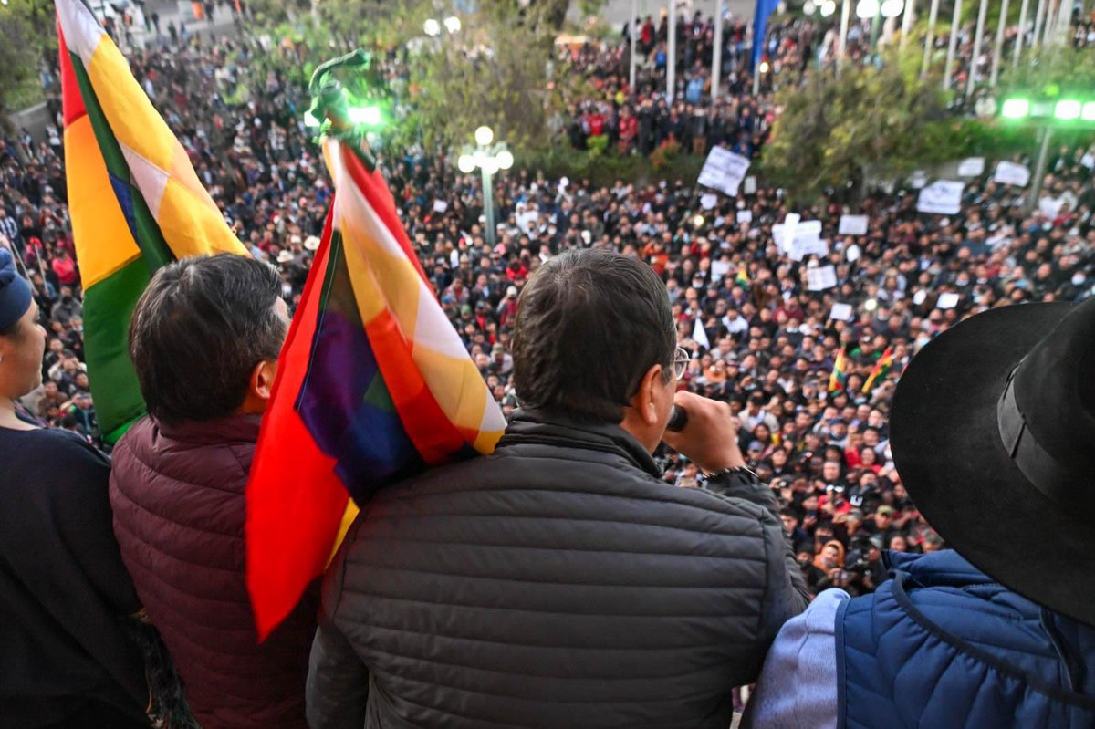 Luis Alberto Arce Catacora (Lucho Arce) tweet media