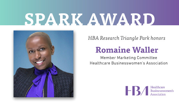 Join us in recognizing Romaine Waller, the #HBArtp, #HBASparkAward winner, for demonstrating sparks of awesomeness as part of the marketing committee and volunteering to moderate a panel of leaders for our regions 1st allyship program. We appreciate you!