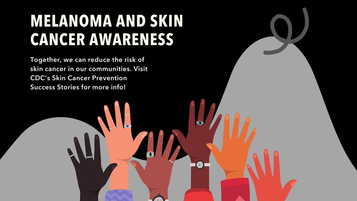 bethanndice's tweet photo. Programs have found many innovative ways to help prevent #skincancer in their communities. Learn more: https://t.co/3Pm669FoEt  @CDC_Cancer https://t.co/1NS7rUHz0k