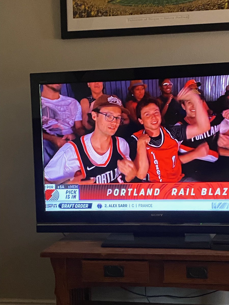 3van69's tweet photo. Blazers got their guy due to the #Ewass  effect https://t.co/cmxDDkXOKt