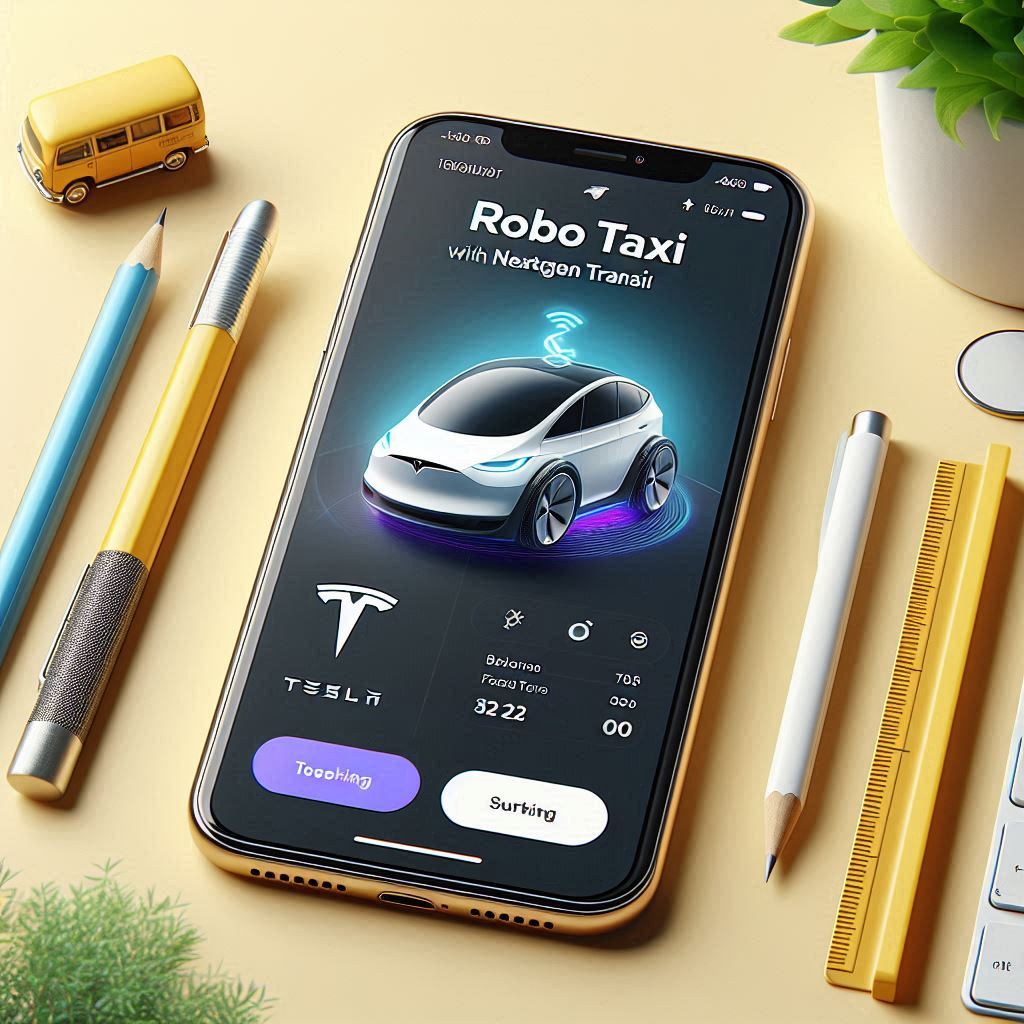 NexGen_Transit's tweet photo. Booking a ride has never been easier! With NexGen Transitโs intuitive app, you can hail an autonomous Tesla in seconds. Enjoy seamless, driverless transport at your fingertips. ๐ฑ๐ #TechInnovation #SmartApp #NextGenTransit https://t.co/xV3gKwvktk