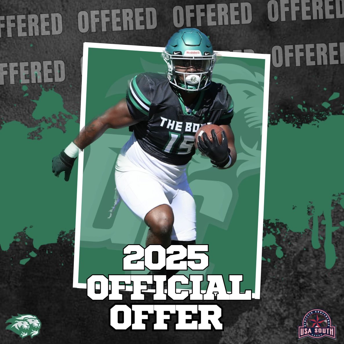 #AGTG. After a great camp &amp; conversation with <a href="/CoachTorain_16/">Maurice Torain</a> I am blessed to receive my first offer from <a href="/GC_Pride_Fball/">Greensboro College Football</a> <a href="/cjamos32/">CoachAmos</a> <a href="/CoachZMayo/">Zach Mayo</a> <a href="/Mooresville_FB/">Mooresville Football</a>