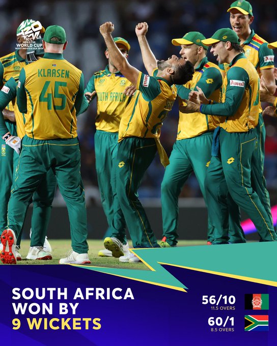 வரலாற்றில் முதன்முறையாக உலகக்கோப்பை  பைனலில் தென் ஆப்ரிக்கா 