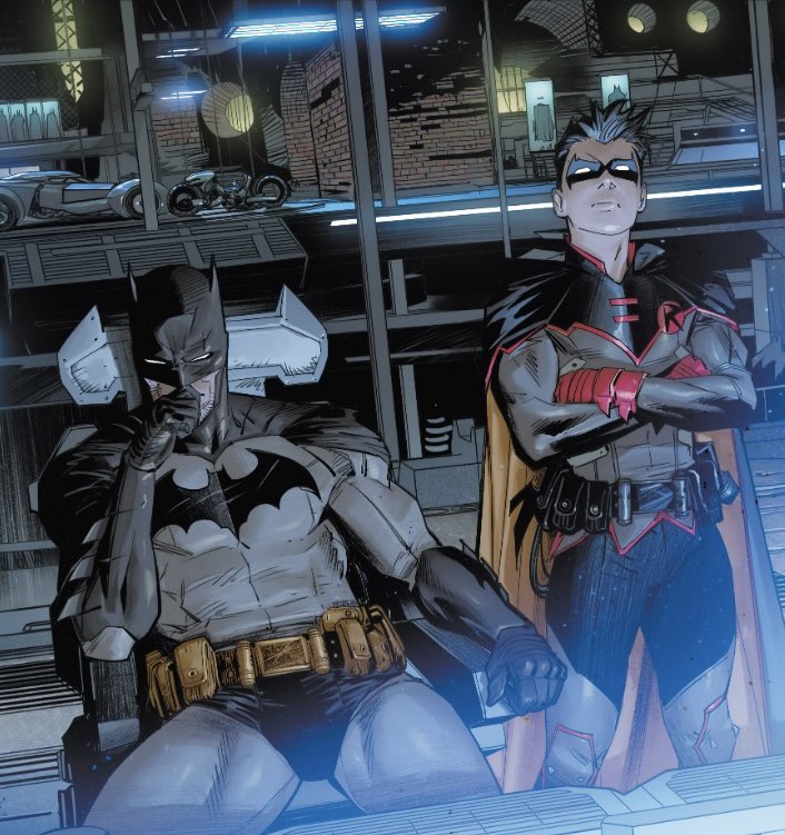 batman &amp; robin by dan mora; absolute power #1 preview art