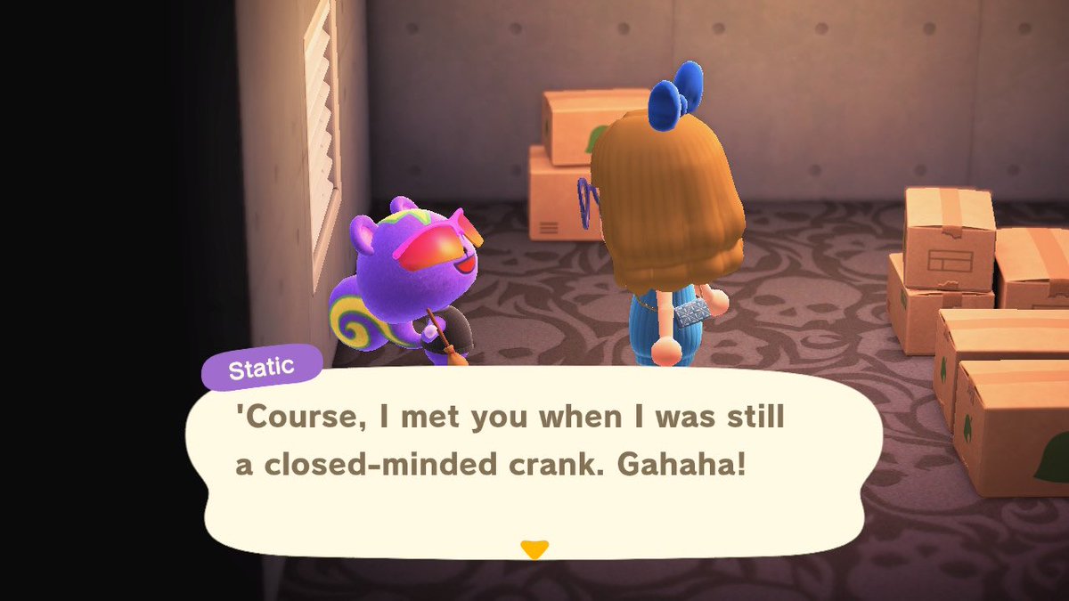 MoogBassist1971's tweet photo. Static’s funeral photoshoot. Going villager hunting tomorrow! #ACNH #AnimalCrossingNewHorizons #NintendoSwitch #inboxes https://t.co/pjhhLfIYGB