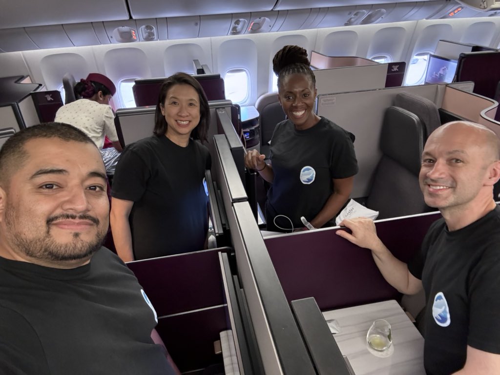 Miguel 🇺🇸🇲🇽 (@travelsergeant) on Twitter photo Achievement Unlocked!
Booked Qatar QSuites — the Quad seats. All on points & miles.
#sQuadGoals <a href="/SeatsAero/">Seats.aero</a> Achievement Unlocked!
Booked Qatar QSuites — the Quad seats. All on points & miles.
#sQuadGoals <a href="/SeatsAero/">Seats.aero</a>