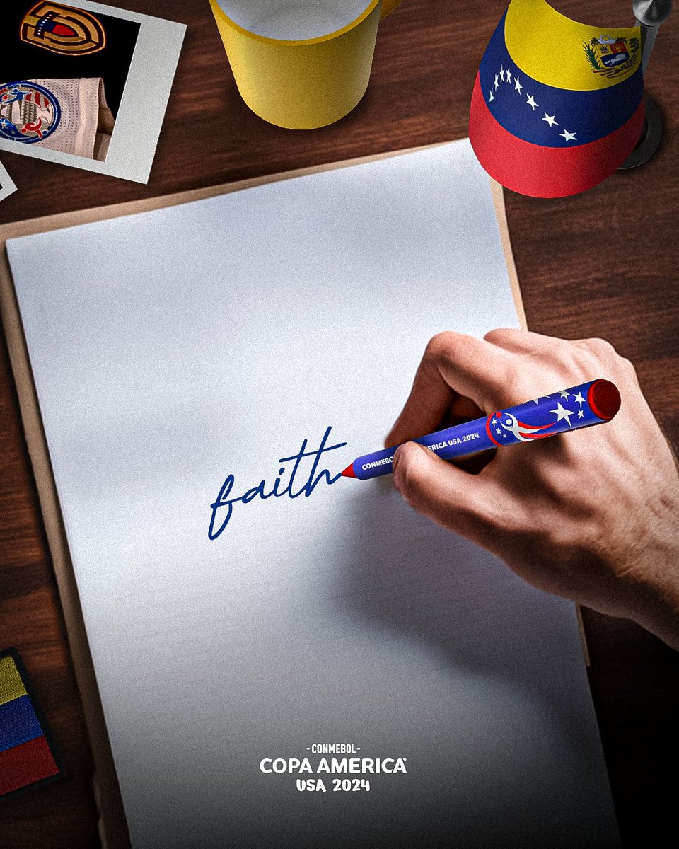 copaamerica_ENG's tweet image. HAND, I HAVE FAITH 🇻🇪
