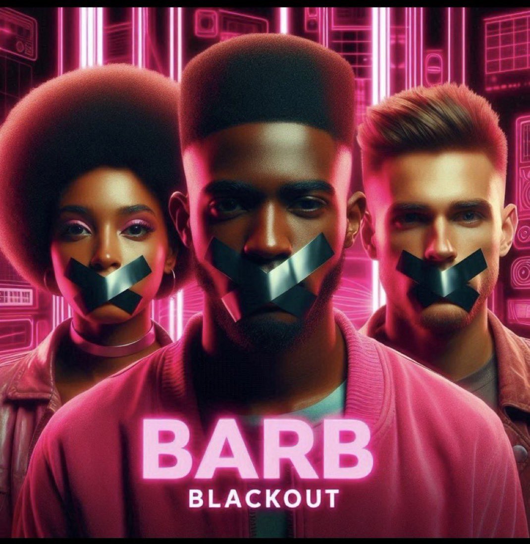 Coreydaboy's tweet photo. ‼️Barbz are you ready to #BarbBlackout …...     FOR A WEEK?? officially starting tomorrow night 
CAN YOU DO IT? i think u can💝

this one’s important so get with it or get goin 
🔄RETWEET. TELL EVERY BARB. 🔄

let’s be smart ok? great thanks 

#CallingAllBarbz #NickiMinaj #GagCity #PinkFriday2