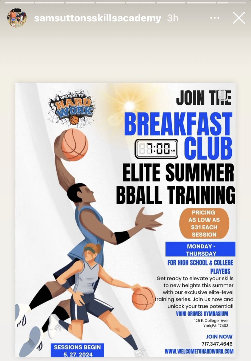 MariahShue3's tweet photo. #earlymorningworkouts #welcometobreakfastclub #hardworkpaysoff @SuttonSkills https://t.co/dieBUq5Lu5