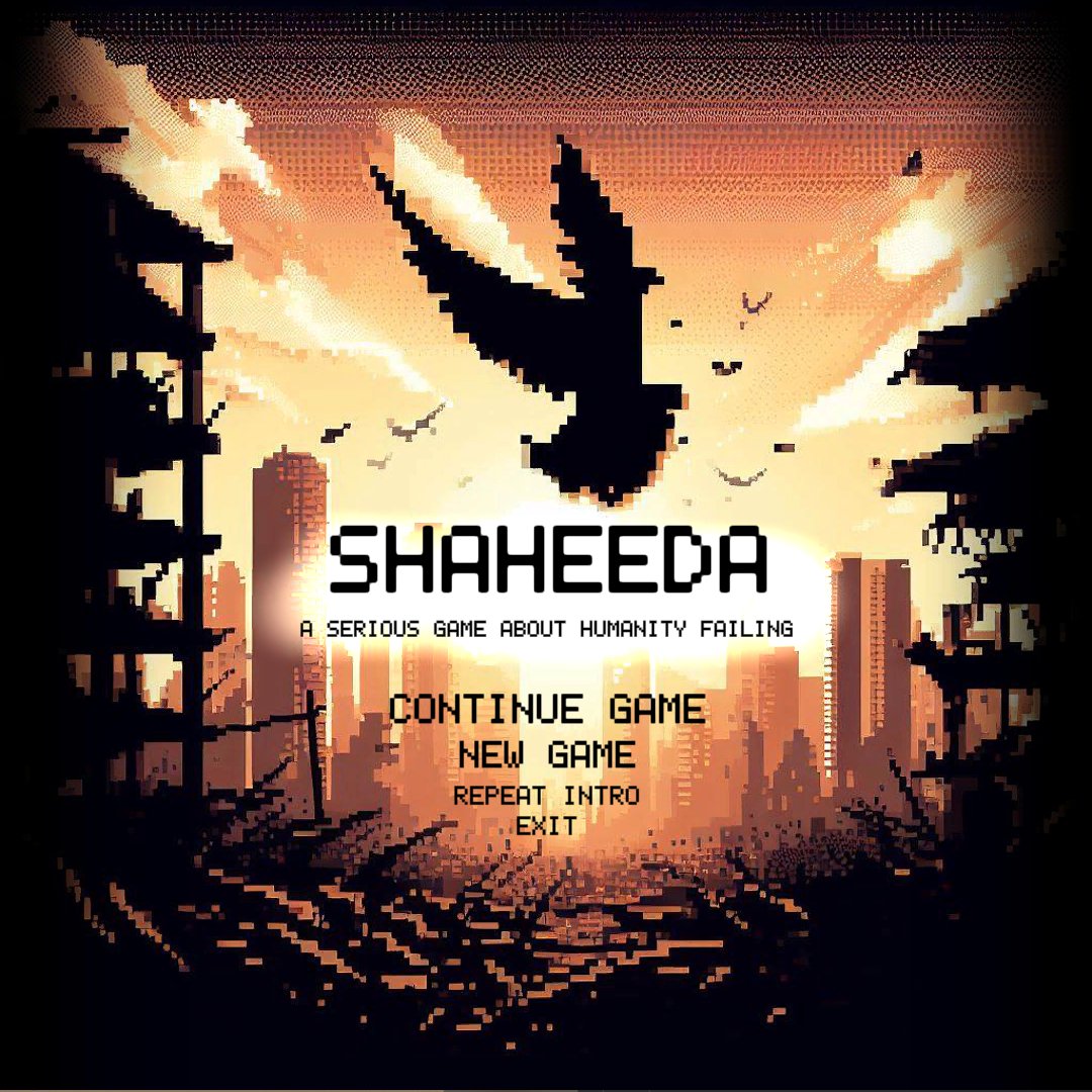 #ShaheedaGame isn't just a game. witness a story of humanity's downfall. Delve in and see the story unfold!
#IndieGame #NarrativeGames