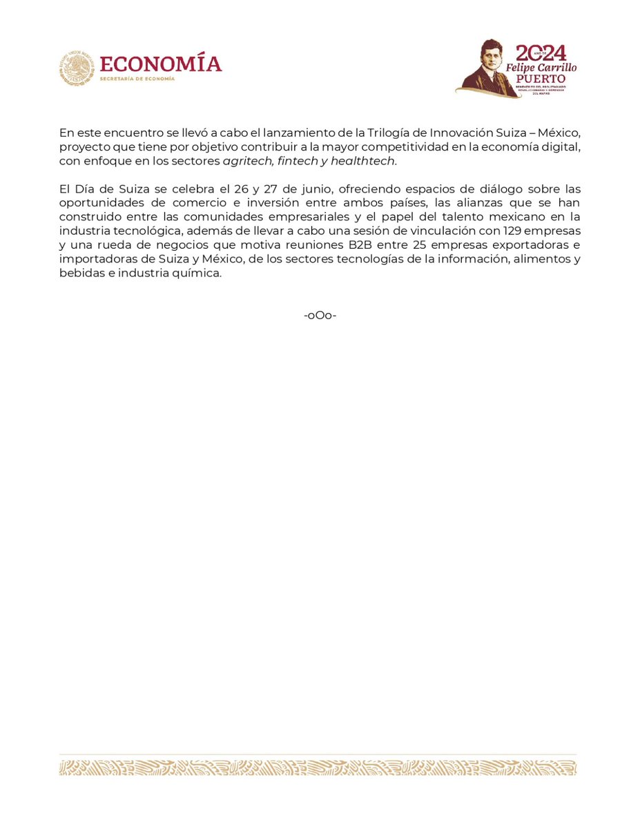 Economía México tweet media