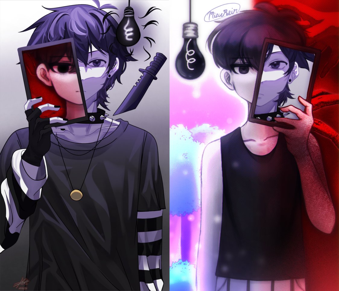 ryan_mizu's tweet photo. Momori and Omori! + speedPAINt!
Art Collab w/ @Katsu_ramen143 

🎶: BUTCHER VANITY (inst) by: FLAVOR FOLEY

{#OMORI #OMORIFANART #fnfomori #vsomori} https://t.co/xkVyP7SIGD