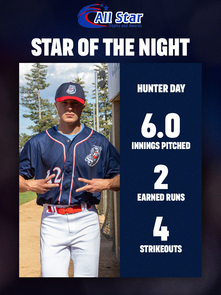 St. Cloud Rox (@stcloudrox) on Twitter photo The All Star Trophy and Awards Star of the Game is <a href="/hunterday22/">Hunter Day</a>!
<a href="/TrophyAll/">All Star Trophy & Awards</a> | #RoxSolidFun The All Star Trophy and Awards Star of the Game is <a href="/hunterday22/">Hunter Day</a>!
<a href="/TrophyAll/">All Star Trophy & Awards</a> | #RoxSolidFun