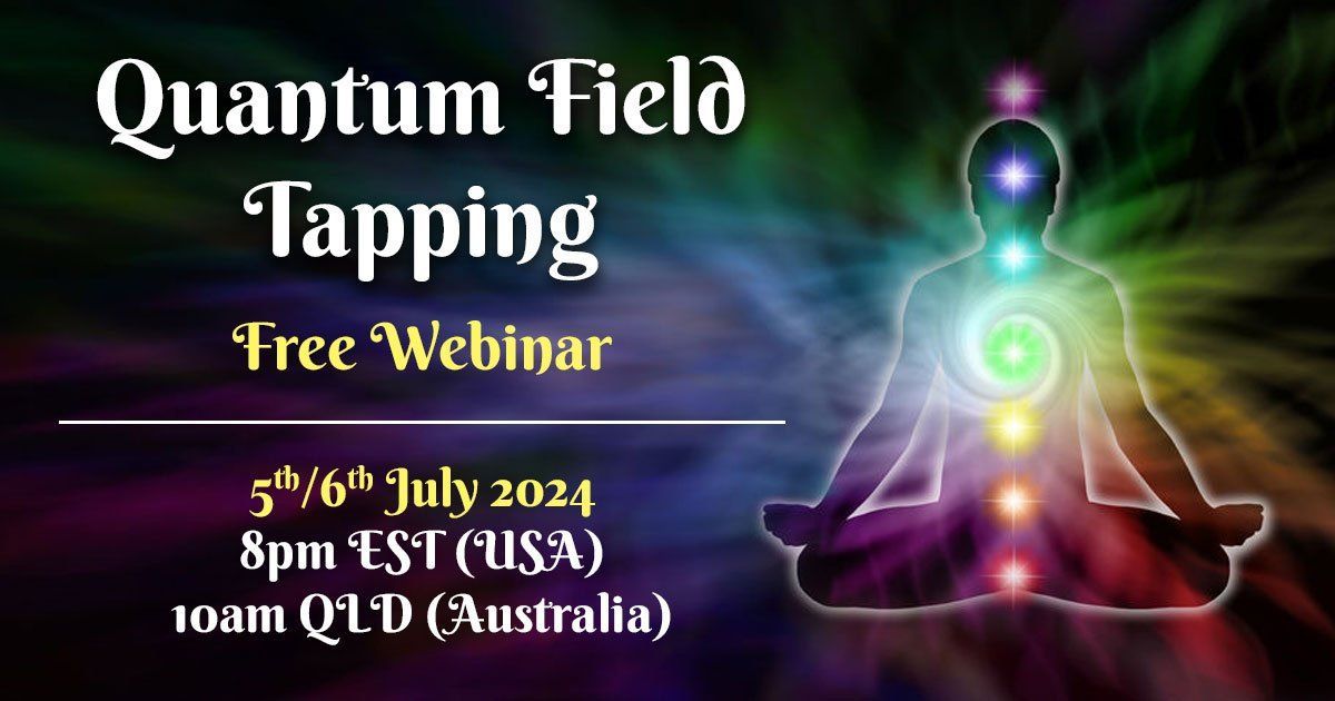Sharon King, best-selling author and international trainer in energy psychology techniques is offering a free online webinar 5th July 2024. Register to listen in and learn more here. 
buff.ly/3zdUGmU