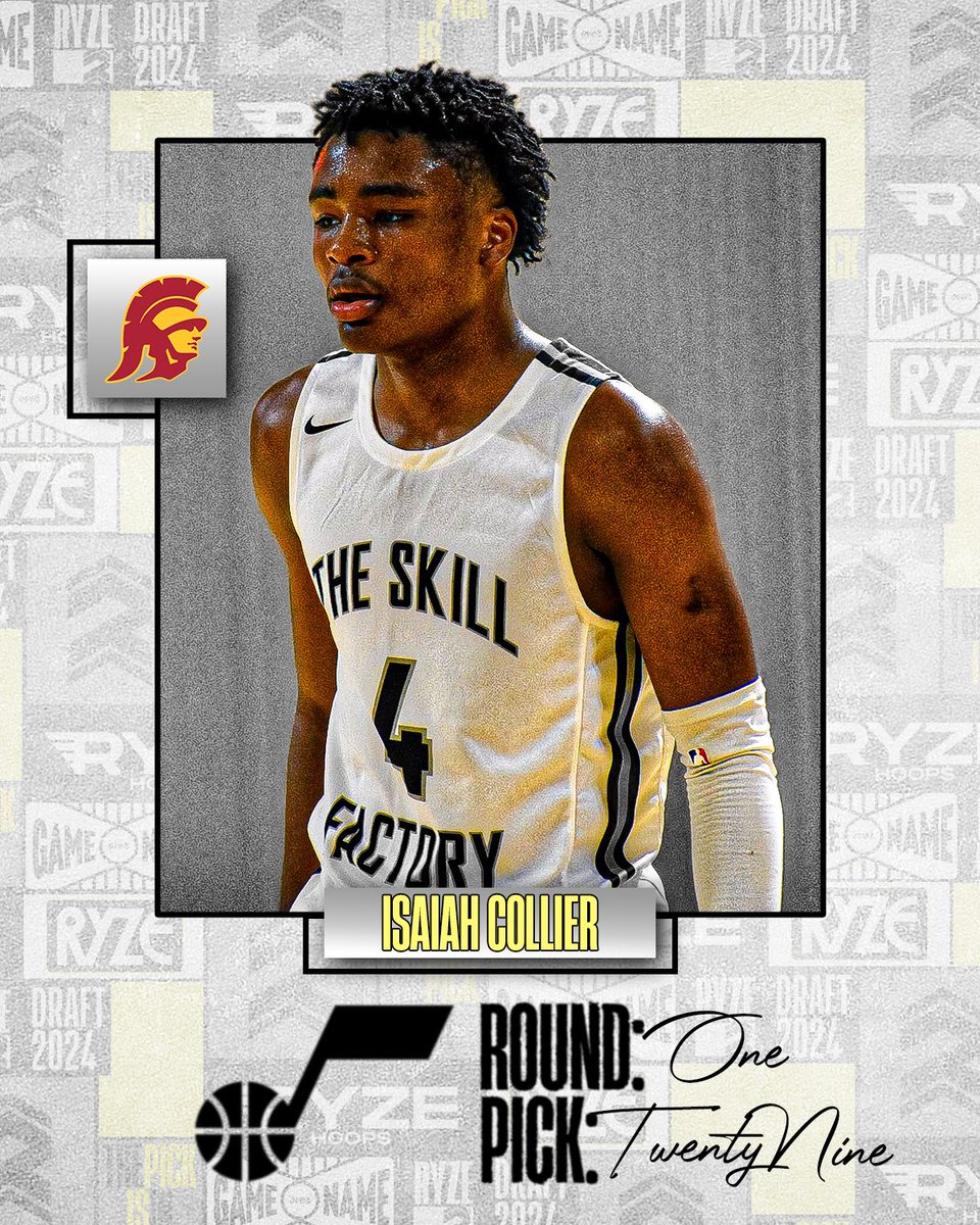 Congratulations to <a href="/isaiahcollier04/">Isaiah Collier</a> on being selected by the Utah Jazz in the first round of the 2024 NBA Draft. 

We first saw him as a middle-schooler, and it was fun watching his development. He earned a ton of top performer accolades &amp; a Battle for Georgia MVP on our stage!