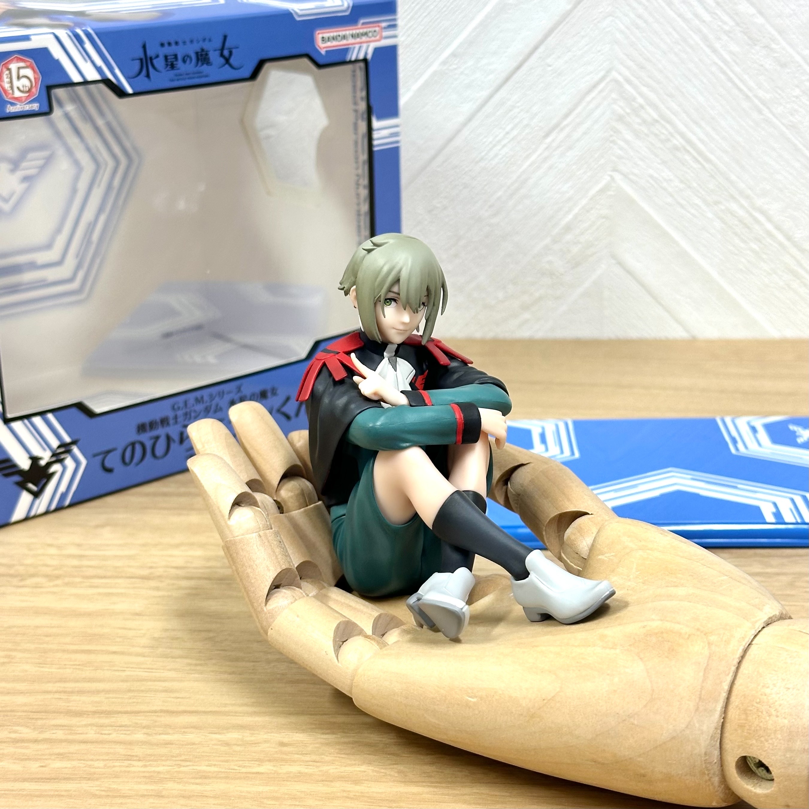 てのひらエランくん フィギュア 水星の魔女 G.E.M.シリーズ 『機動戦士ガンダム 水星の魔女』 てのひら