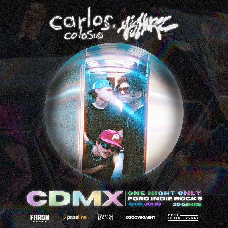 CDMX<3 hay show este 18 de julio :~)