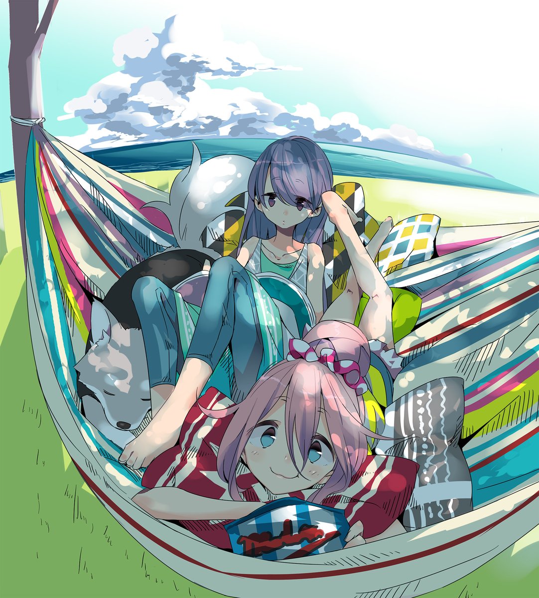Lala画面です❤️６月２日まで❤️ このイラストは7年前のきららフォワード、6月発売号の表紙です。やっぱ