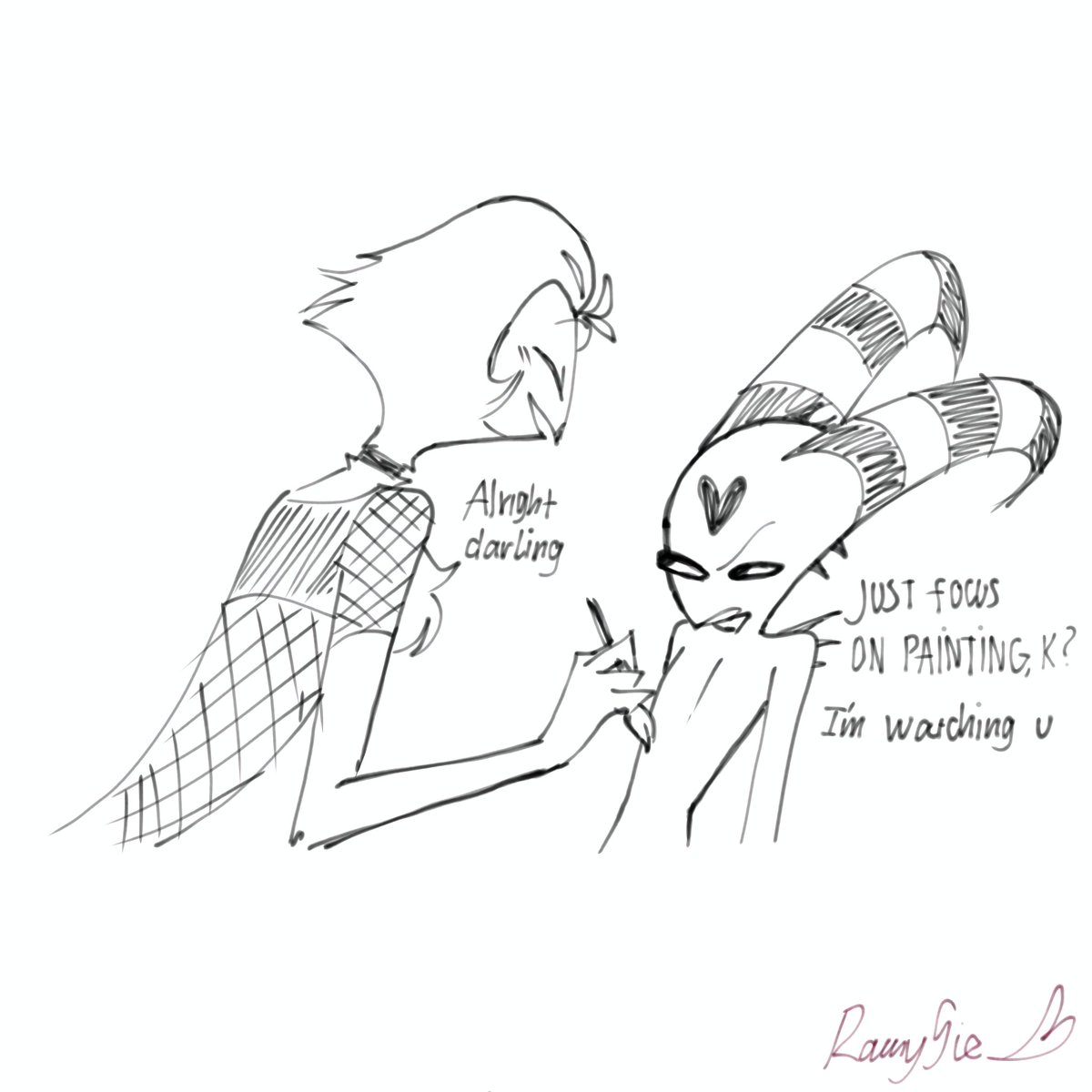 Rany_sie's tweet photo. Idk why i draw this 😶
#Stolitz
#HelluvaBossFanart https://t.co/gY3zyDNeRE